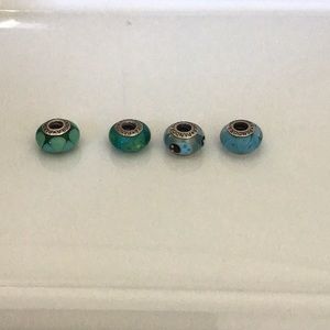 4 Pandora Charms